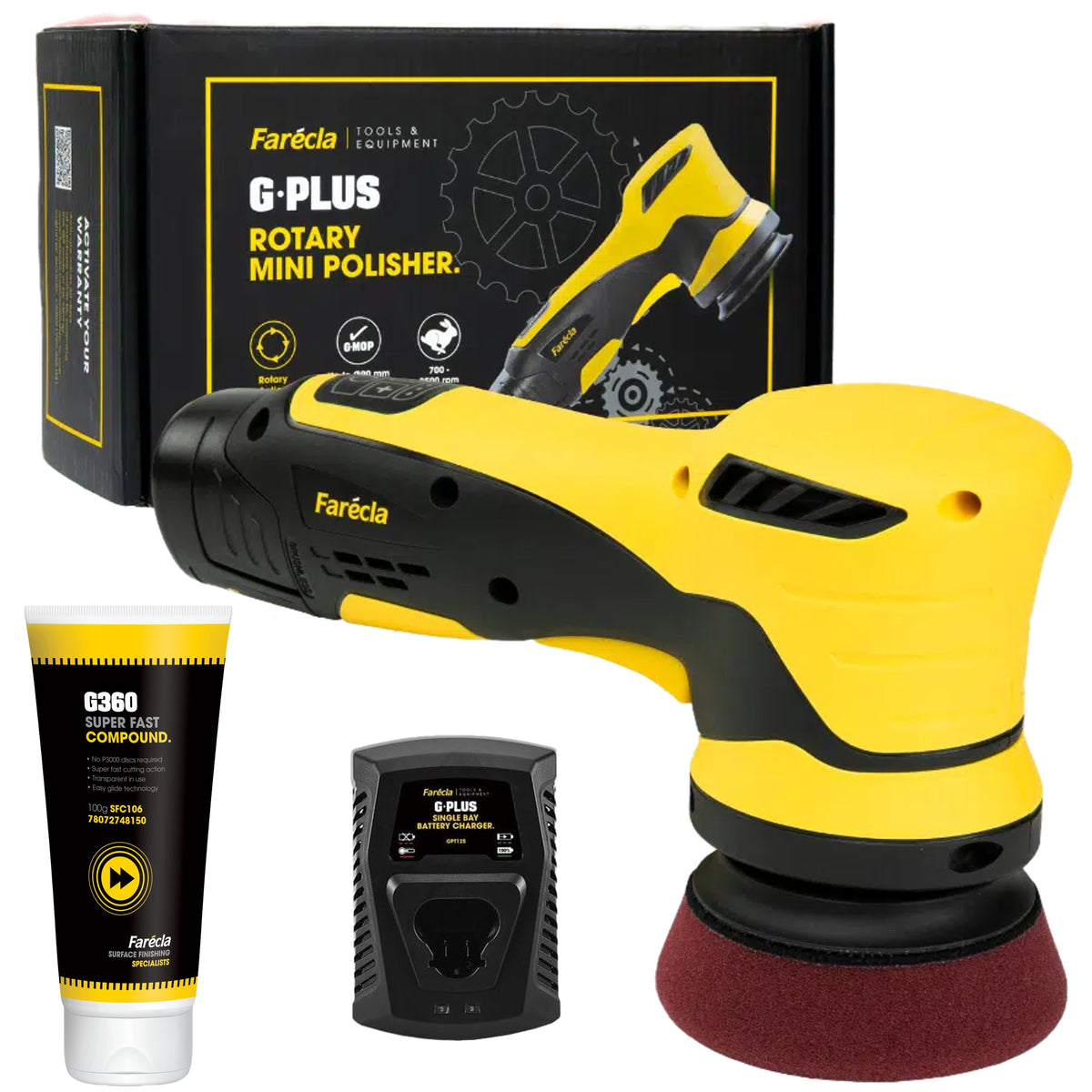 66254427040 - Tragbare Mini-Poliermaschine 75mm: 1 Polier- und Glanzkit im Angebot