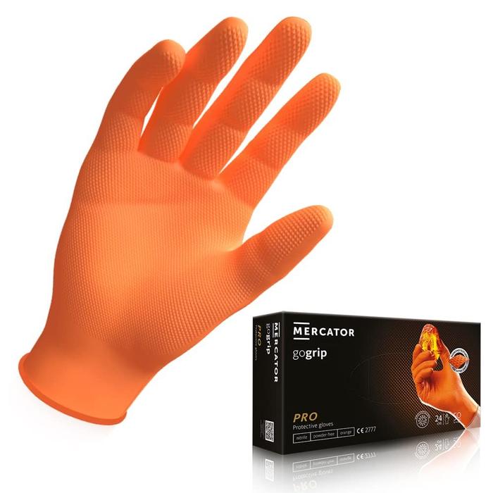 50 gants GOGRIP à picots anti dérapant - MERCATOR