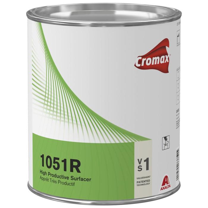 1051R - Primer CROMAX Blanc - Primer garnissant séchage rapide 3.5L - CROMAX
