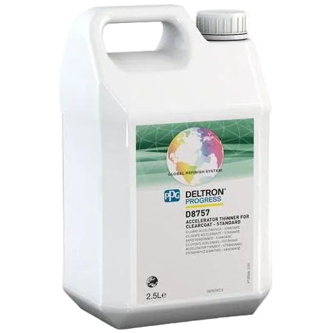 D8757 - Diluant PPG accélérateur standardpour vernis D8177 2.5L - PPG