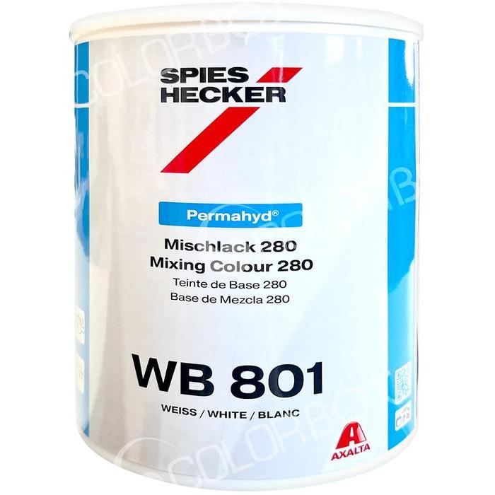 WB801 - Peinture carrosserie SPIES HECKER Blanc 1L - SPIES HECKER