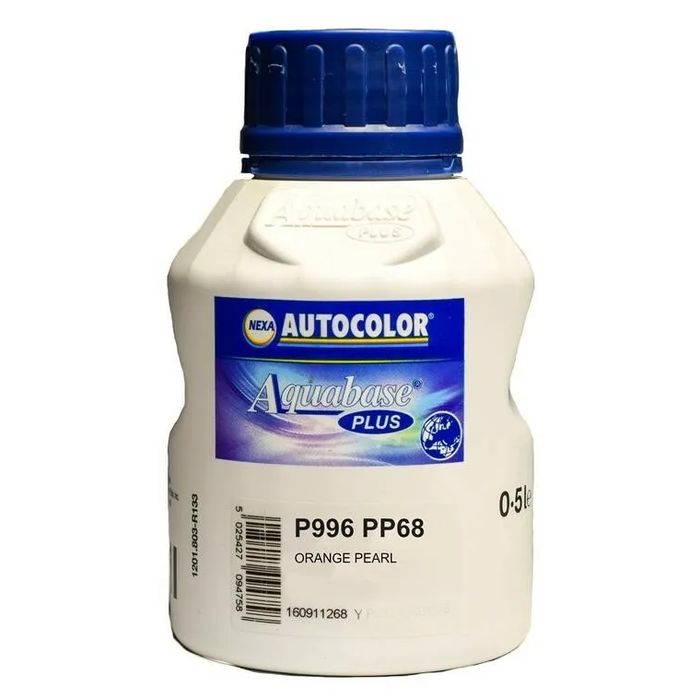 P996-PP68 - Peinture carrosserie AUTOCOLOR Orange pearl 0.5L - NEXA AUTOCOLOR