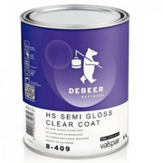 8-409 - Vernis carrosserie DEBEERR HS semi gloss 1L - DEBEER