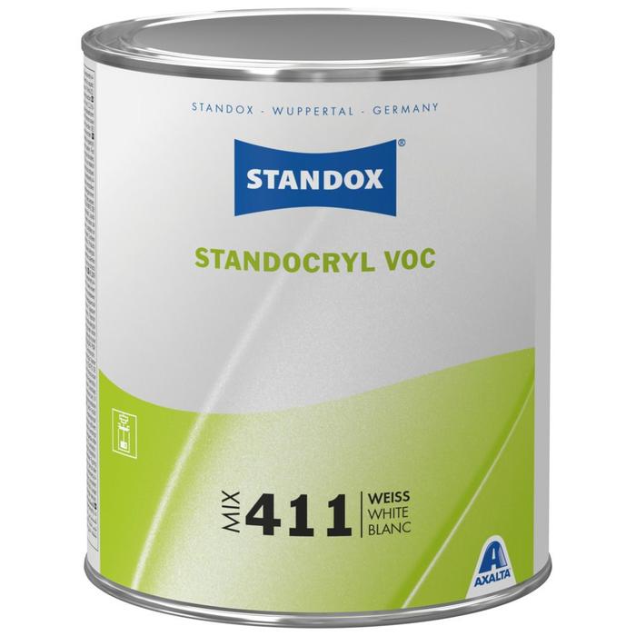 ST411 - Peinture carrosserie STANDOX White 1L - STANDOX