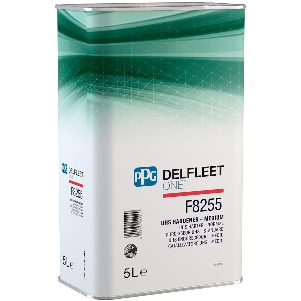 F8255 - Peinture poids lourd PPG DELFLEET   Durcisseur medium UHS ONE 5L - PPG DELFLEET ONE