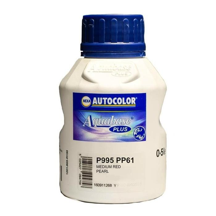 P995-PP61 - Peinture carrosserie AUTOCOLOR Medium pearl red 0.5L - NEXA AUTOCOLOR
