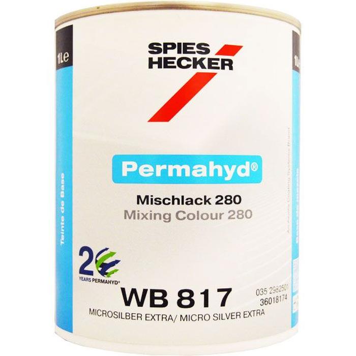 WB817 - Peinture carrosserie SPIES HECKER Micro aluminium extra 1L - SPIES HECKER