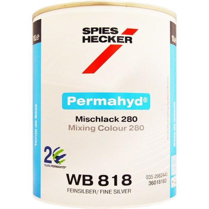 WB818 - Peinture carrosserie SPIES HECKER Aluminium fin 1L - SPIES HECKER