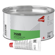 759R - Stucco CROMAX poliestere riempitivo 2kg + catalizzatore 6L1R