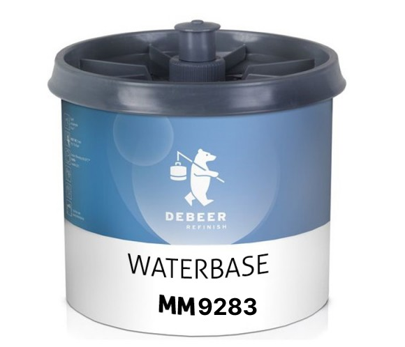 9283 - Peinture Hydro DEBEER Orange métallisé brillant 0.5L - DEBEER