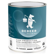 8-74640 - DEBEER Wet-on-Wet Black Primer Non-Sanding 3L