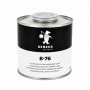 8-76/0.5 - DEBEER Indurente lento 0.5L per trasparente Allround 8-774