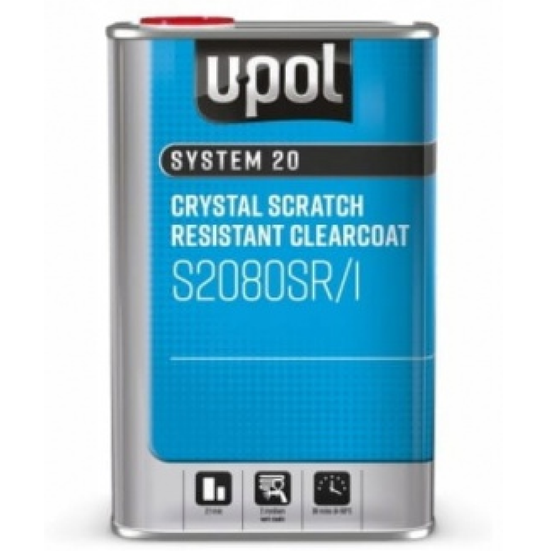 S2081SR/1 - Vernis carrosserie UPOL HS anti rayures 1L (2:1) - UPOL