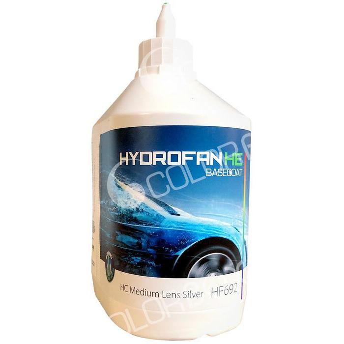 LNHF0692 - Peinture carrosserie LECHLER Medium Lens Silver 1L HYDROFAN HC - LECHLER