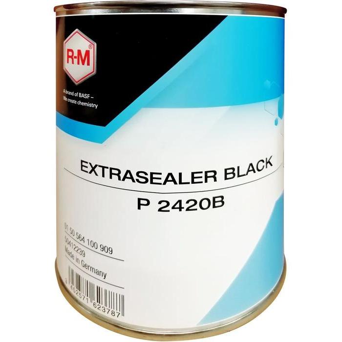 EXTRASEALER_BLACK - Primer RM Noir Mouillé sur mouillé sans ponçage pièces neuves & plastique 1L - RM