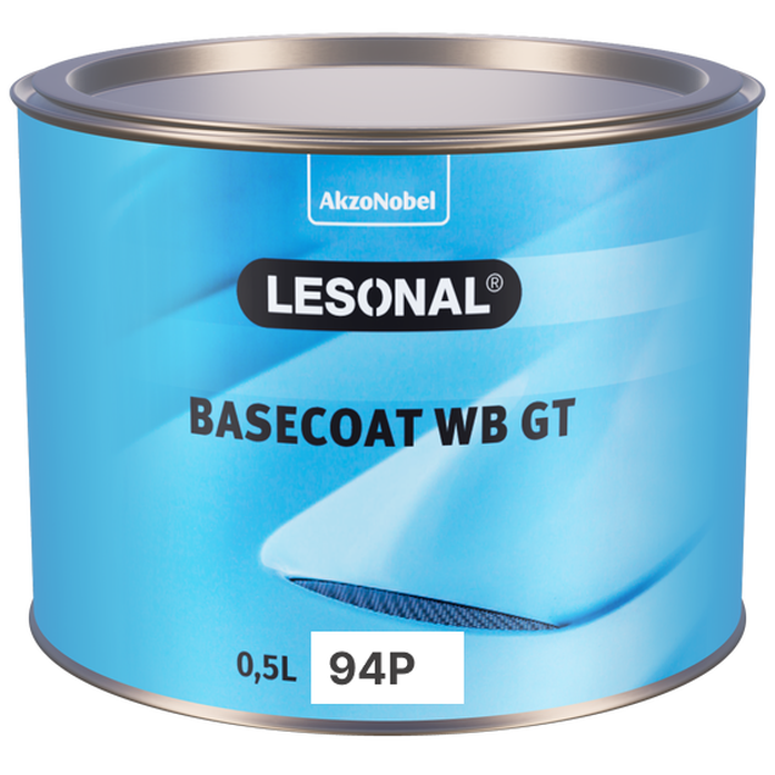94PWB - Peinture carrosserie LESONAL Bleu fin nacré 0.5L - LESONAL