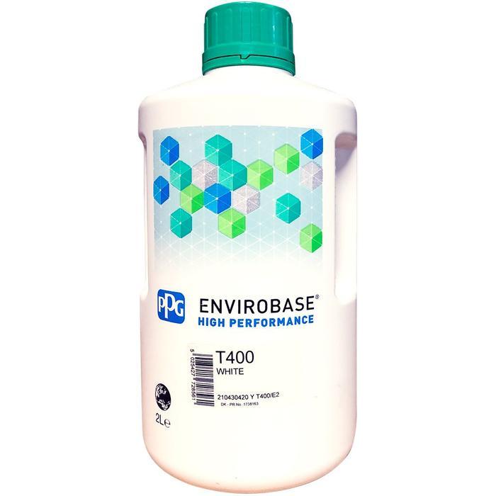 T400 - Peinture carrosserie PPG Envirobase High Performance White 2L - PPG