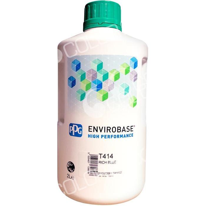 T414 - Peinture carrosserie PPG Envirobase High Performance Rich Blue 2L - PPG