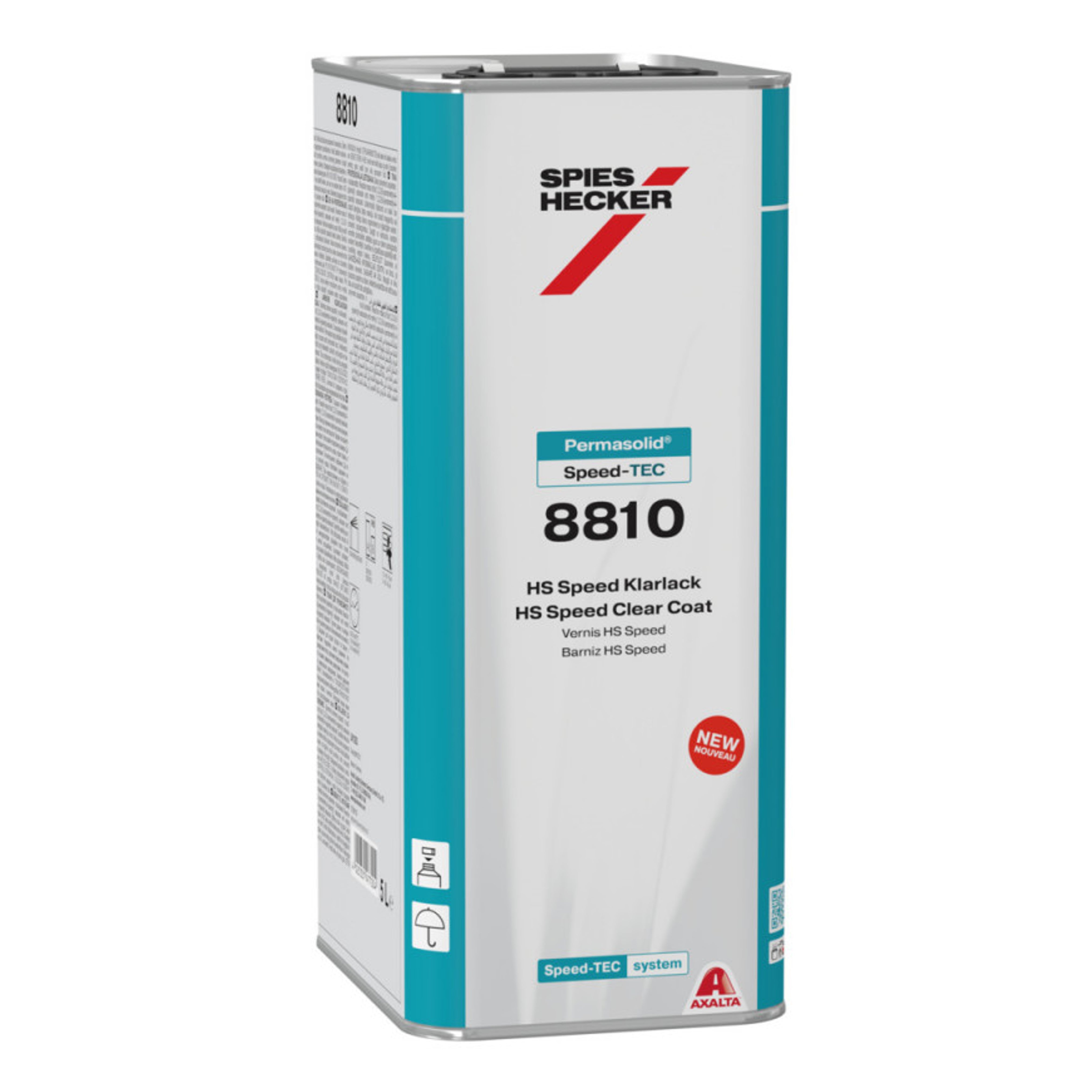 8810 Vernis permasolid HS speedtec 5L - SPIES HECKER
