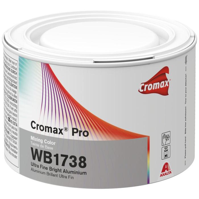 WB1738 - Peinture carrosserie CROMAX PRO Aluminium ultra fin 0.50L - CROMAX PRO