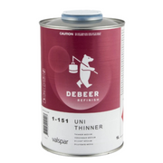 1-151/1 - Diluant DEBEER médium pour vernis 8-814 1L - DEBEER