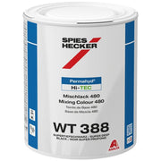 WT388 - Peinture carrosserie SPIES HI TEC Noir super profond 1L - SPIES HECKER