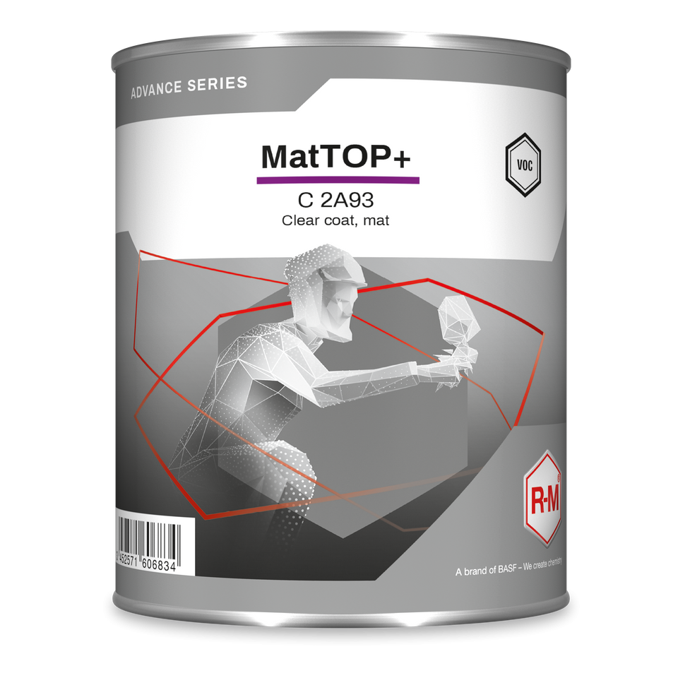 C2A93 - Vernis mat RM matTOP+ Advance Series 0.75L - RM