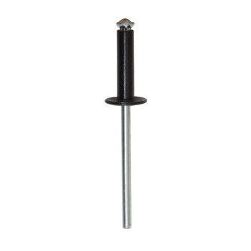 4712 - Rivet épanoui noir 4 x 12 mm RESTAGRAF - RESTAGRAF