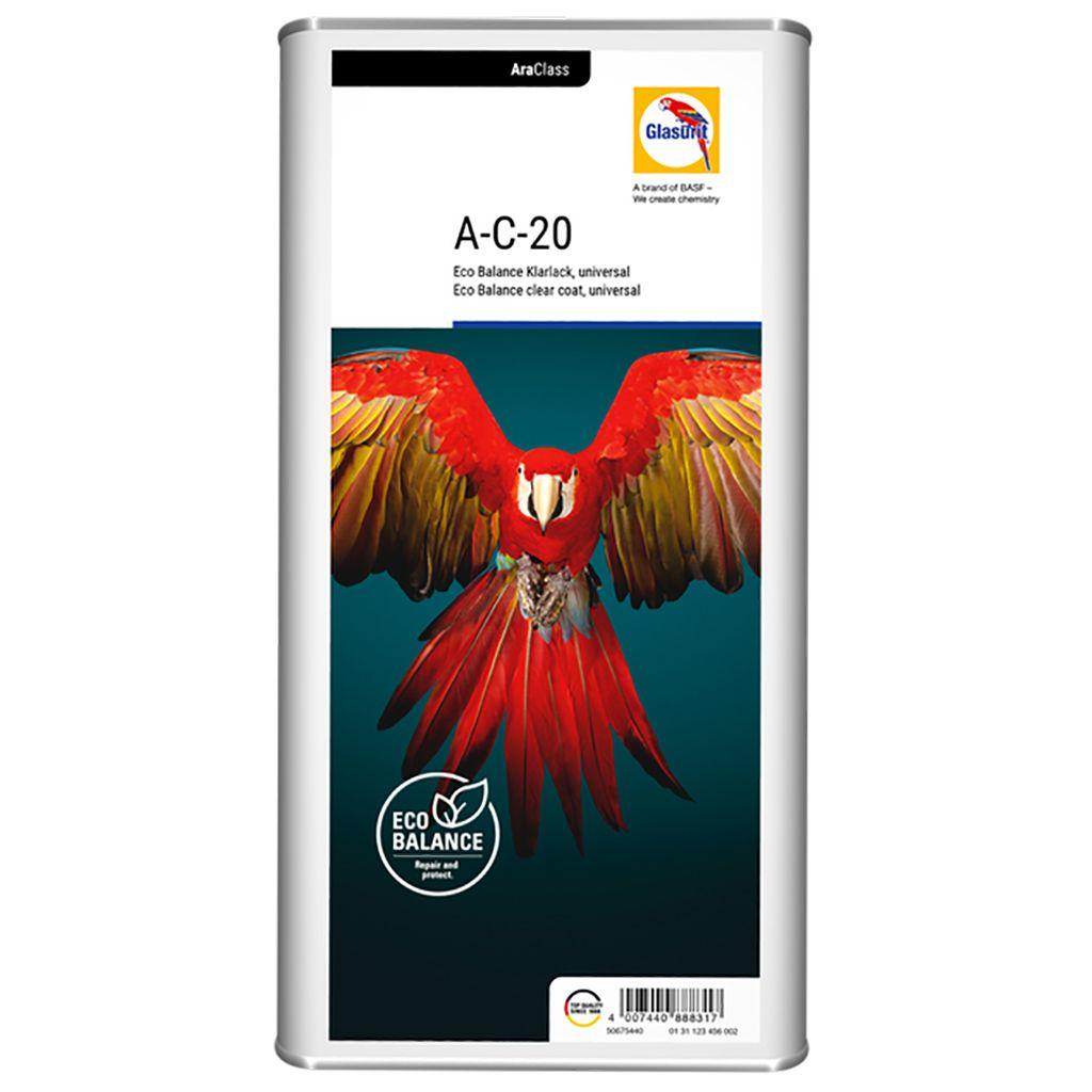 A-C-20 - Vernis carrosserie GLASURIT universel Eco Balance AraClass 5L - GLASURIT