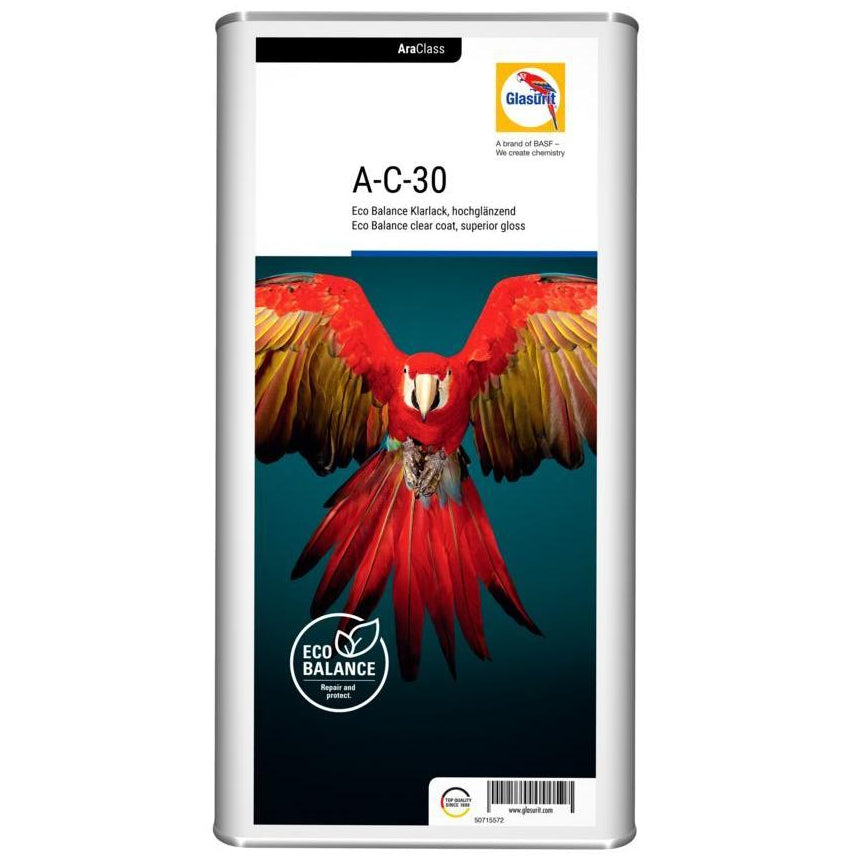 A-C-30 -Vernis carrosserie GLASURIT brillant exceptionnel 5L - GLASURIT