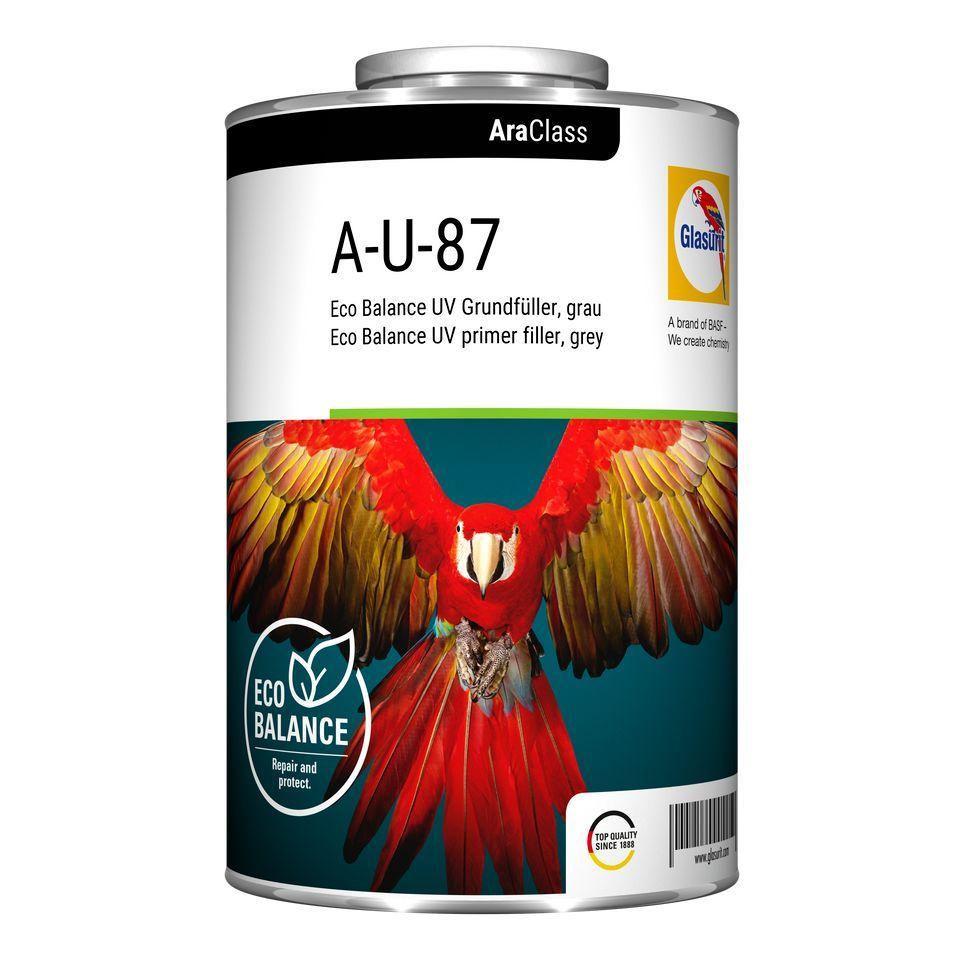 A-U-87 - Impression apprêt UV GLASURIT monocomposant Gris 1L - GLASURIT