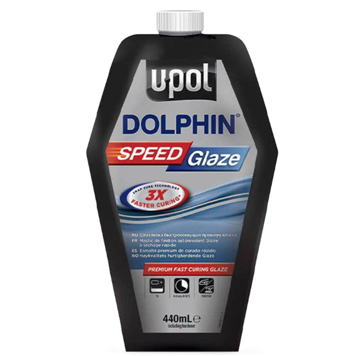 BAGDOLSG/1 - Mastic UPOL carrosserie de finition Dolphin Speed Glaze 440ml