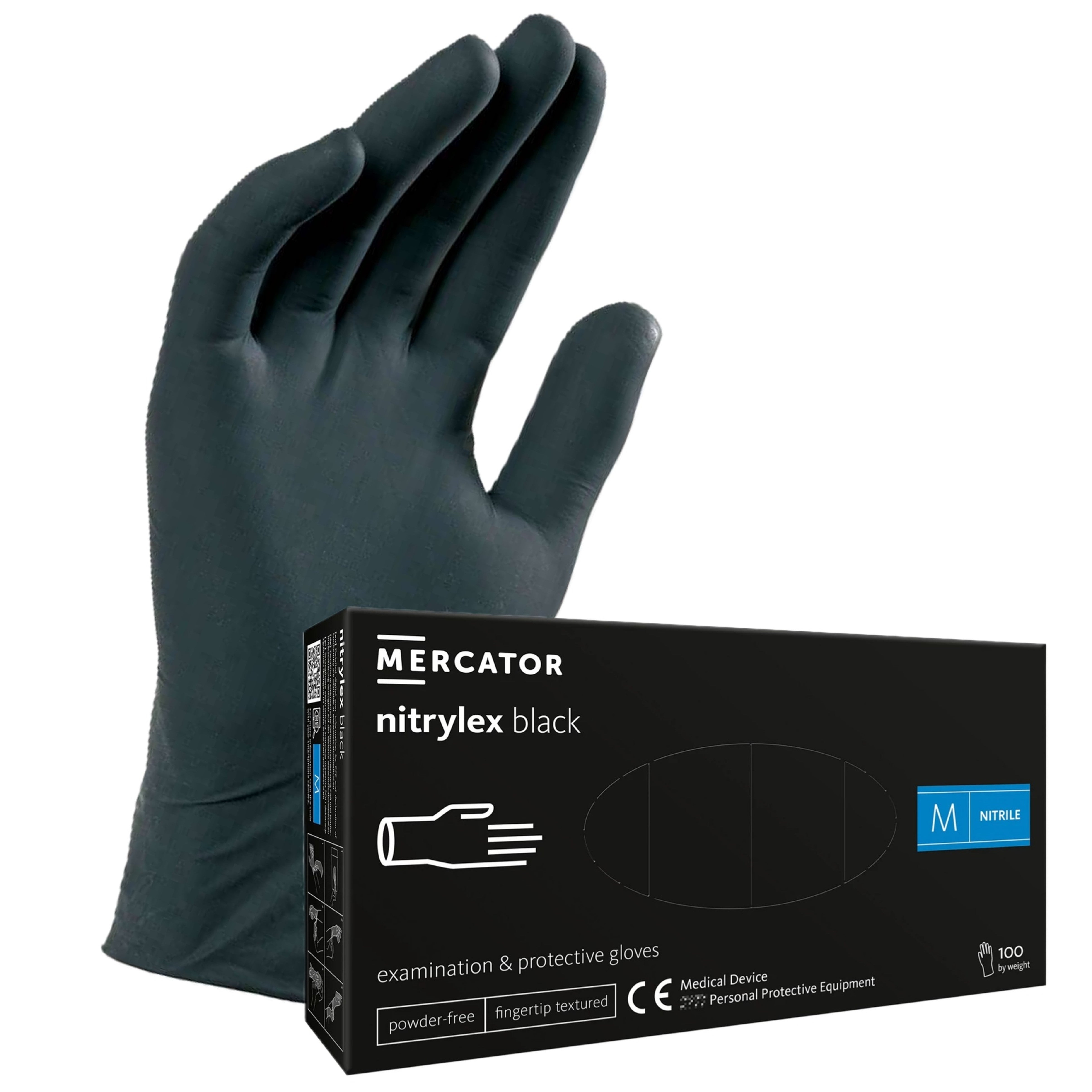 Boîte de 100 gants MERCATOR en nitrile