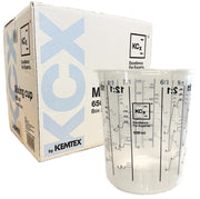 CUP650 - 200 graduated cups 650ml