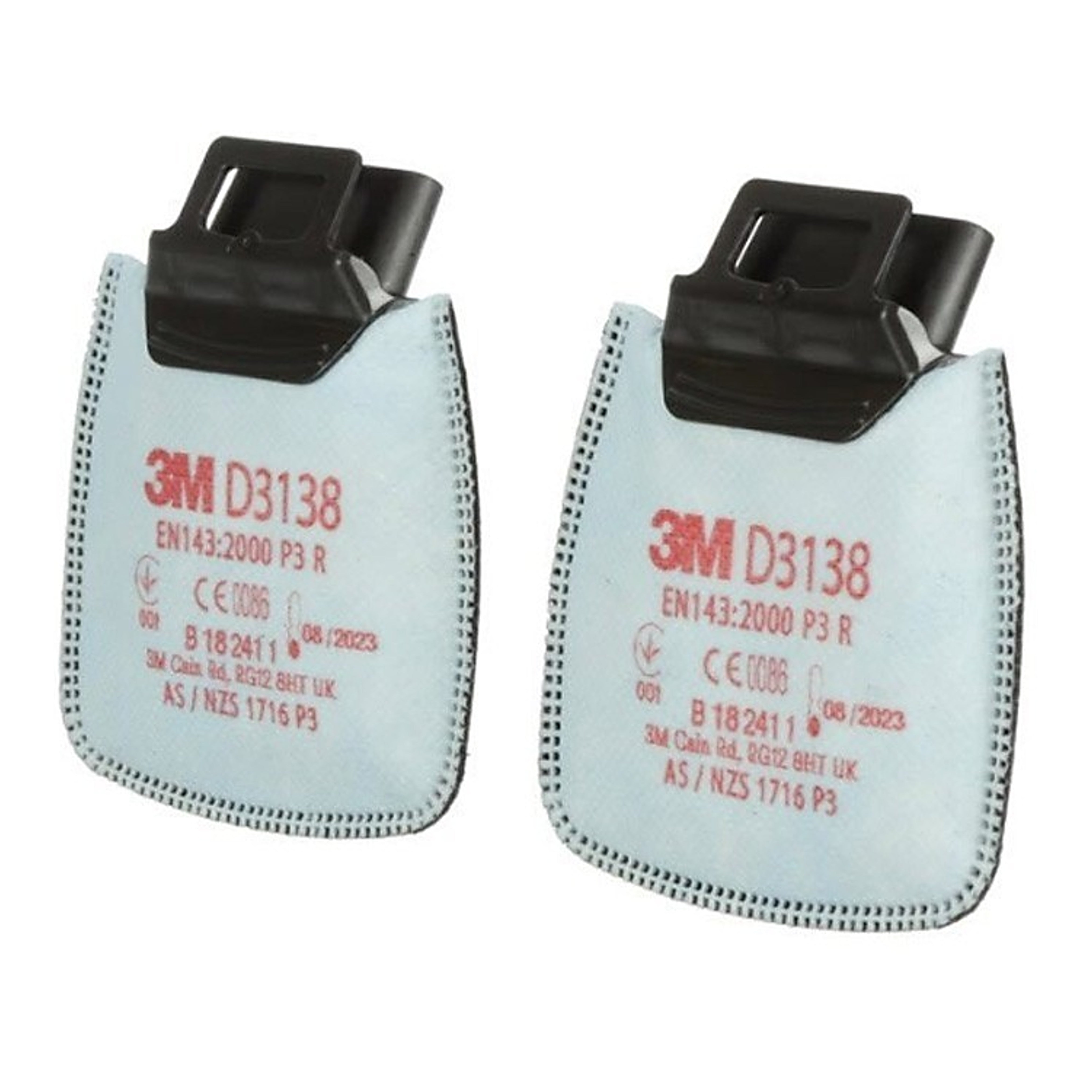 D3138 - 2 Partikelfilter P3R VO/GA für Maske FF 803