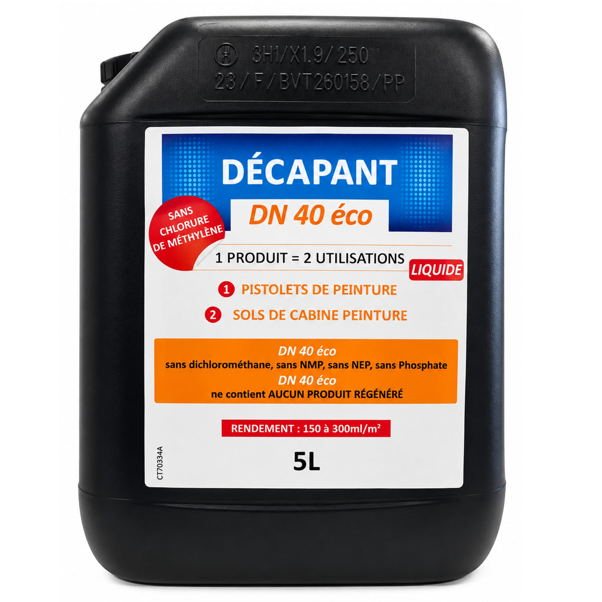 DN40 - Eco décapant de Qualité N1
