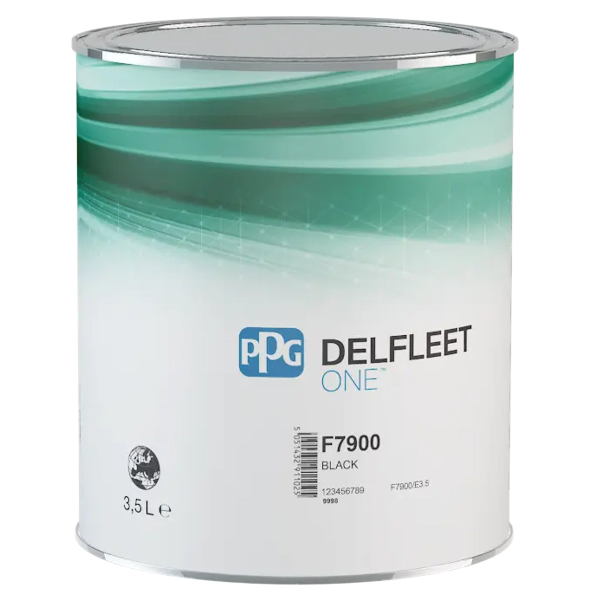 F7900 - LKW-Lack PPG DELFLEET Schwarz ONE 3,5L