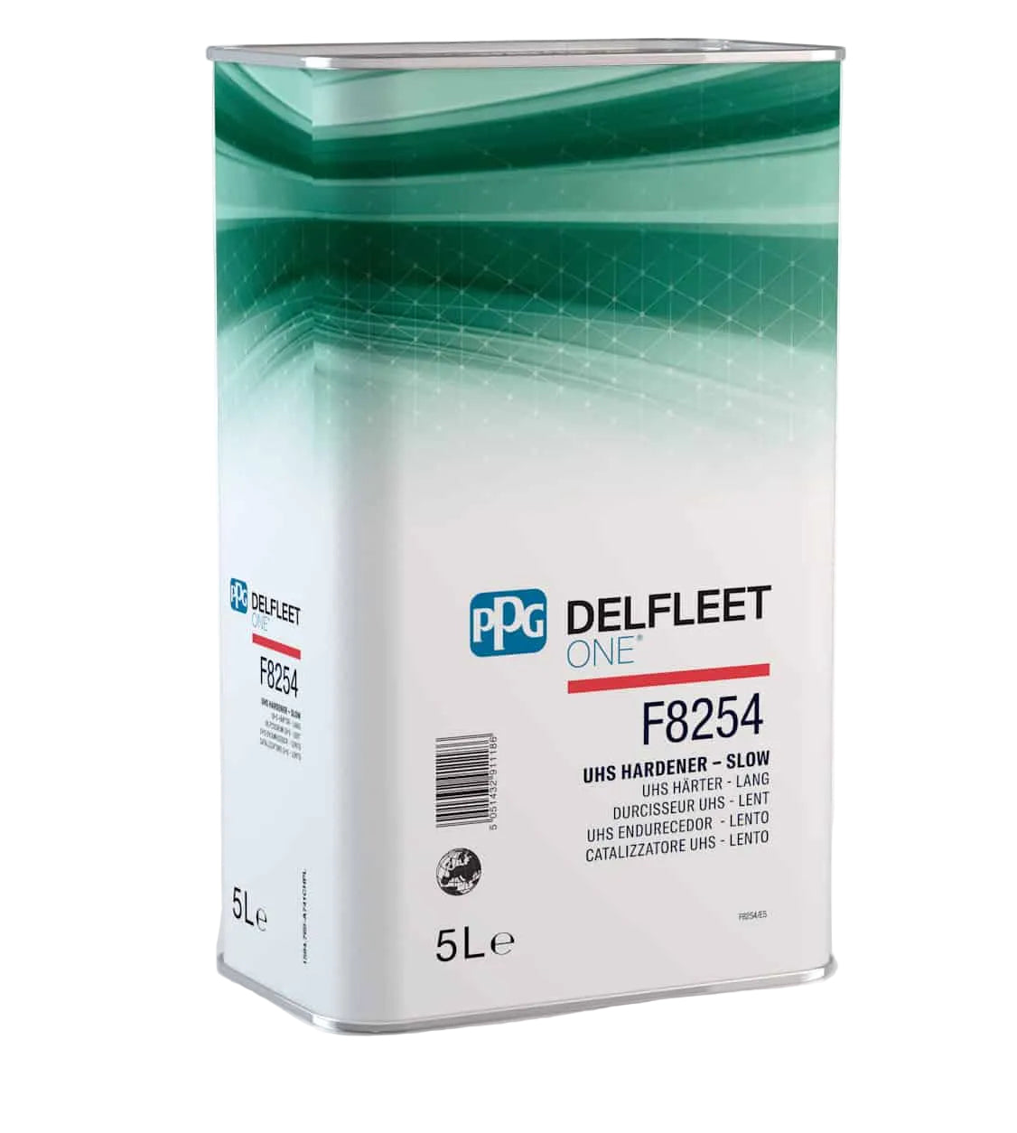 F8254 - Peinture poids lourd PPG DELFLEET   Durcisseur lent UHS ONE 5L - PPG DELFLEET ONE