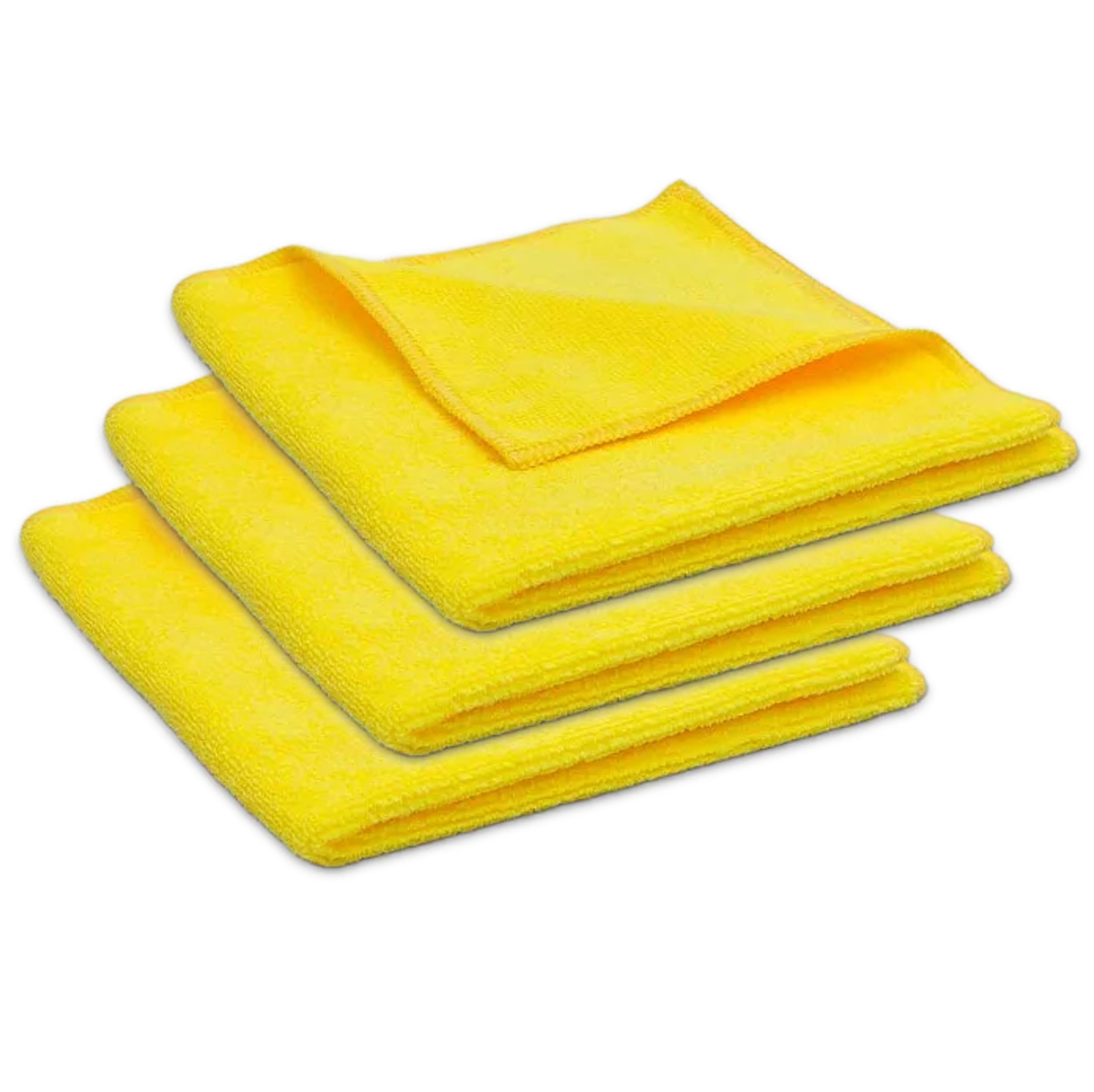 FC-3 - 3 gula FARECLA mikrofiberdukar 40x40 cm  