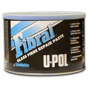 FIB/2 - Karosseriespachtel UPOL Glasfaser FIBRAL - Farbe Gelb 900ml + Härter