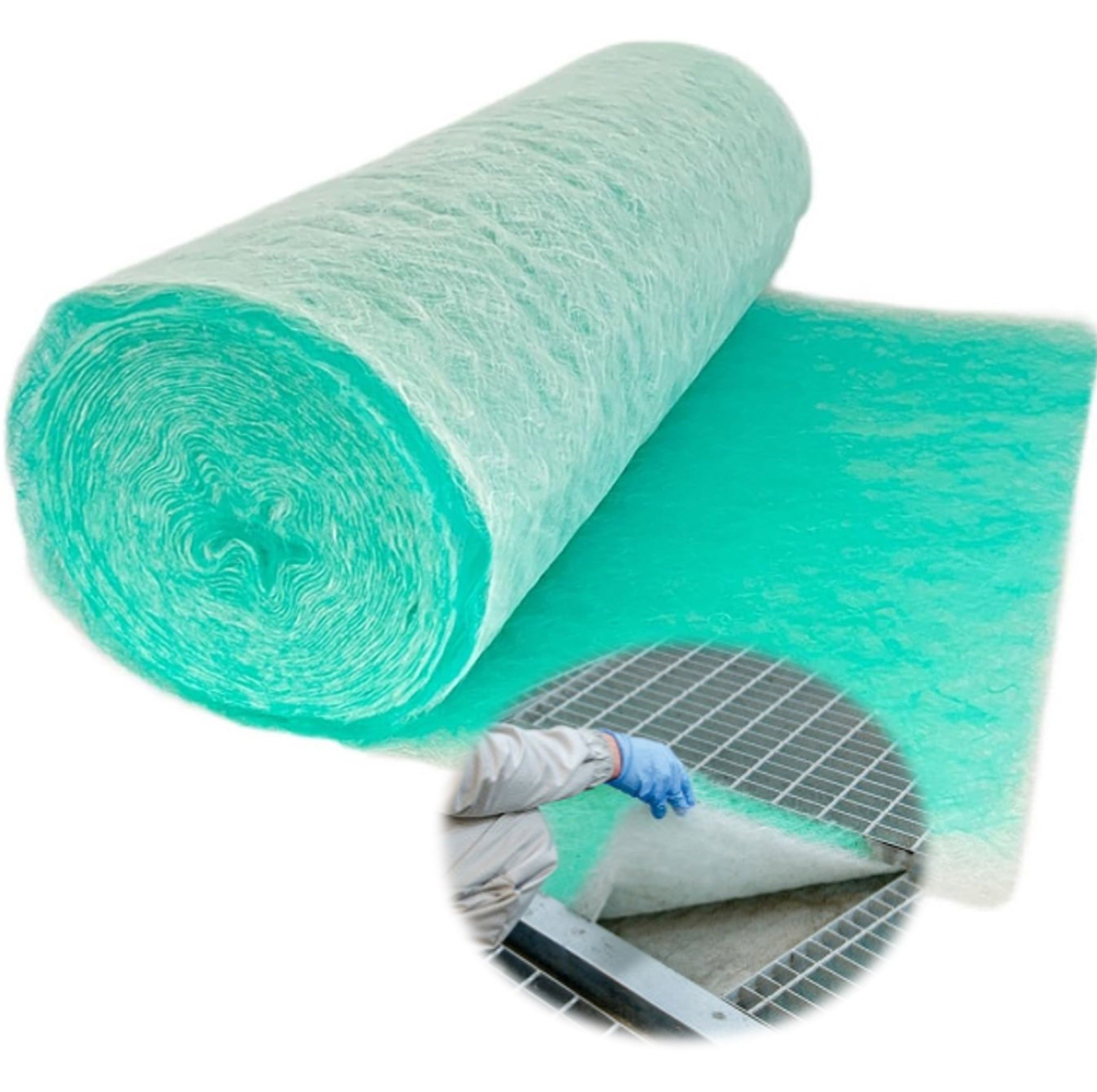 Rouleau filtre sol d'extraction pour cabine de peinture type 3 pouces 20m - QUALITE N1