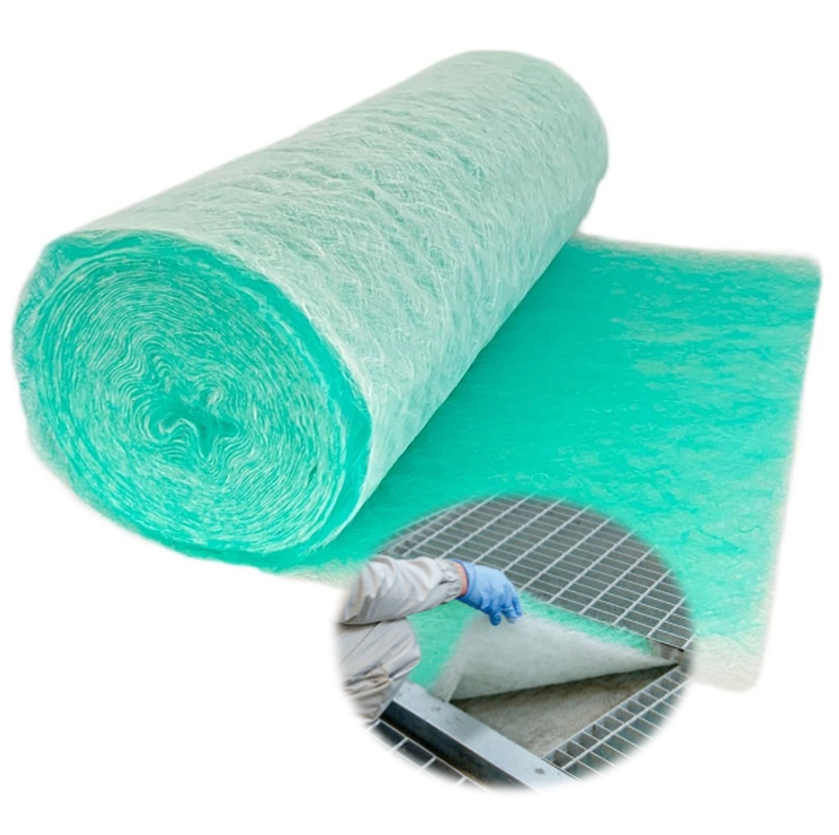 Rouleau filtre sol d'extraction pour cabine de peinture type 3 pouces 20m - QUALITE N1