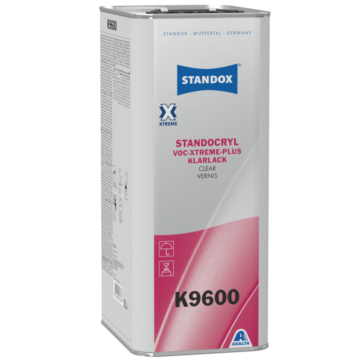 02084153 - Vernis carrosserie STANDOX, séchage rapide K9600 VOC Xtreme Plus 5L