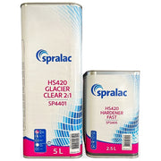 KIT_GLACIER_FAST - SPRALAC Autolakvernis , snelle droging, DEBEER, Glacier Kits SP4401 5l + snelle harder SP2405 2.5l