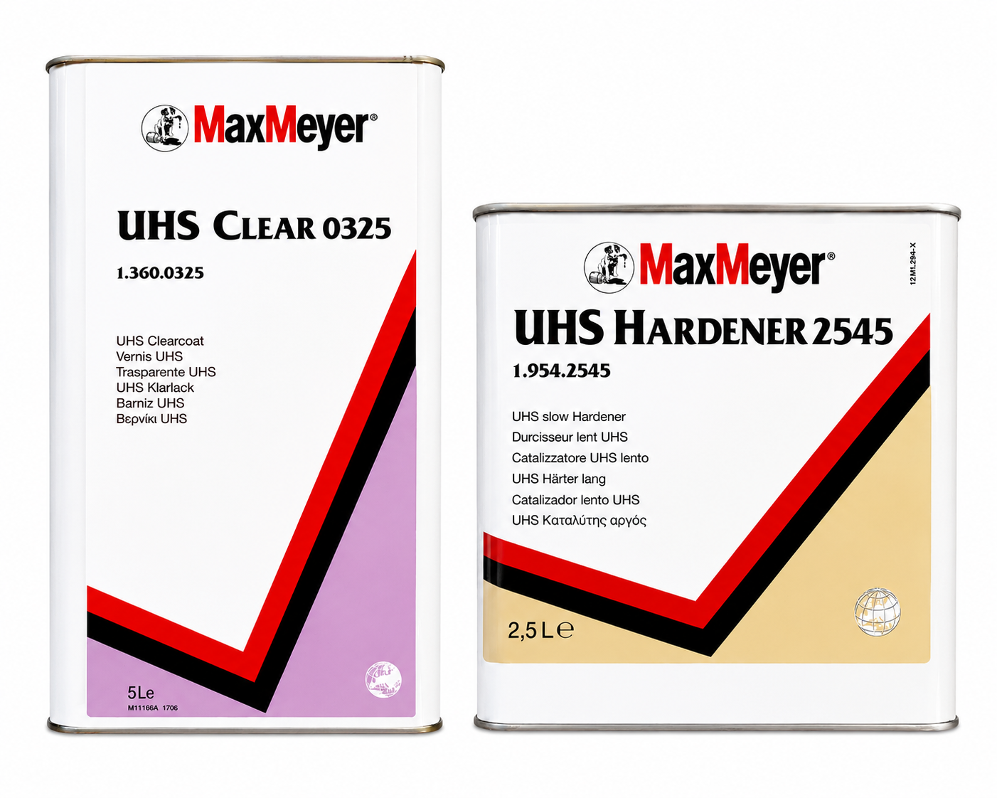 KIT_0325_LENT - Max Meyer 1 vernis 0325 5L + 1 durcisseur lent UHS2545 2.5L