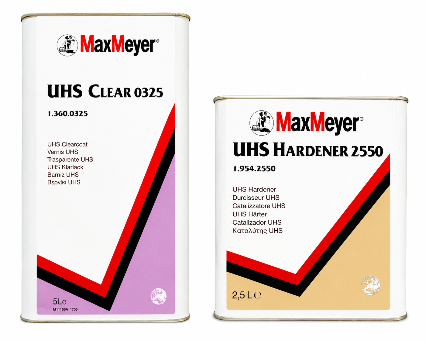 KIT_0325 - Max Meyer 1 vernis 0325 5L+ 1 durcisseur standard UHS2550 2.5L