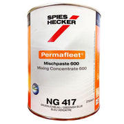 NG417 - Peinture poids lourds SPIES HECKER Bleu verdâtre Permafleet concentrée 600 1L - SPIES HECKER