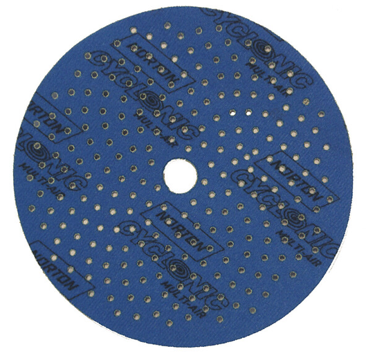 66261151661 - 100 disques NORTON Cyclonic bleu 150mm pour décapage et dressage intensif