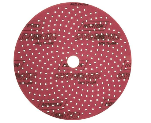 66261151672 - 50 disques NORTON Cyclonic fuchsia 150mm pour finition de l'apprêt