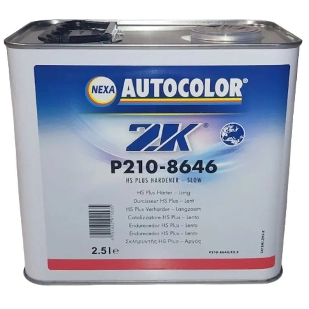 Indurente AUTOCOLOR lento per trasparente HS P190-6570 2.5L